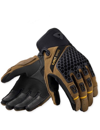 Guantes Revit Caliber 2 | Negro y marrón