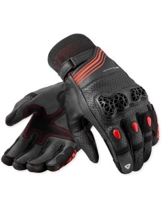 Guantes Revit Positron | Negro y rojo