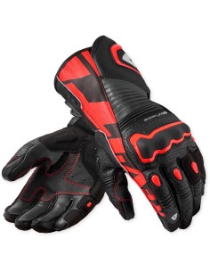 Guantes Revit Argon 3 | Negro y rojo fluor
