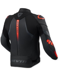 Chaqueta Revit Hyperspeed 3 Air | Negro y rojo fluor 2