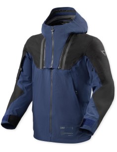Chaqueta Revit Component 3 H2O | Negro y azul oscuro