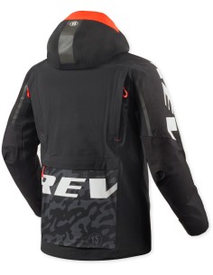 Chaqueta Revit X Pol Tarrés Vison H2O | Negro y rojo 2