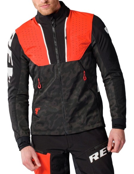 Chaqueta Revit X Pol Tarrés Africa | Negro y rojo