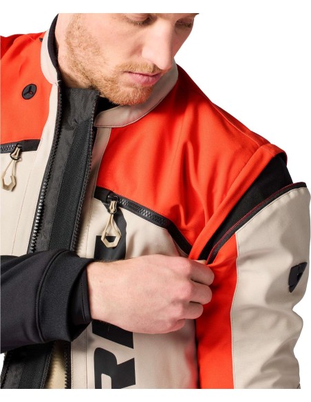 Chaqueta Revit X Pol Tarrés Morocco | Arena y rojo