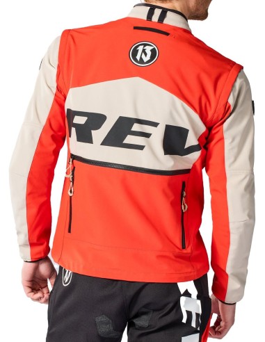 Chaqueta Revit X Pol Tarrés Morocco | Arena y rojo