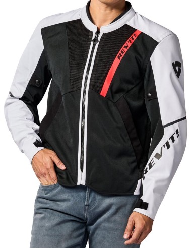 Chaqueta Revit GT-R 4 Air | Plata y negro