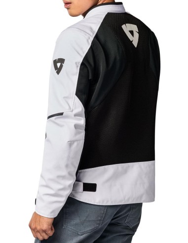 Chaqueta Revit GT-R 4 Air | Plata y negro