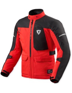 Chaqueta Revit Convergent H2O | Rojo y negro