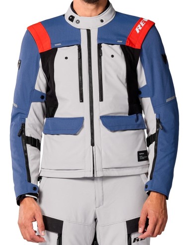 Chaqueta Revit Offtrack 3 H2O | Azul y plata