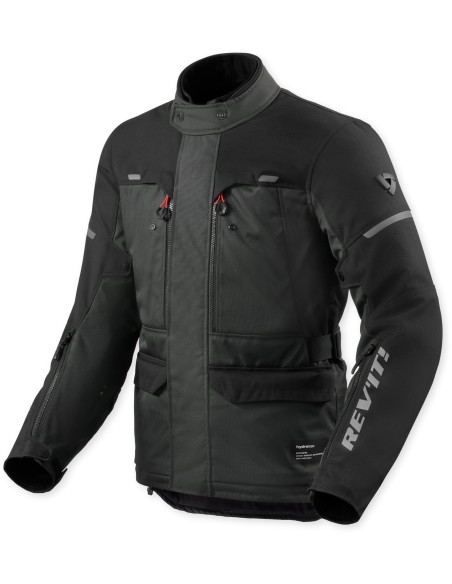 Chaqueta Revit Outback 5 H2O | Antracita y negro