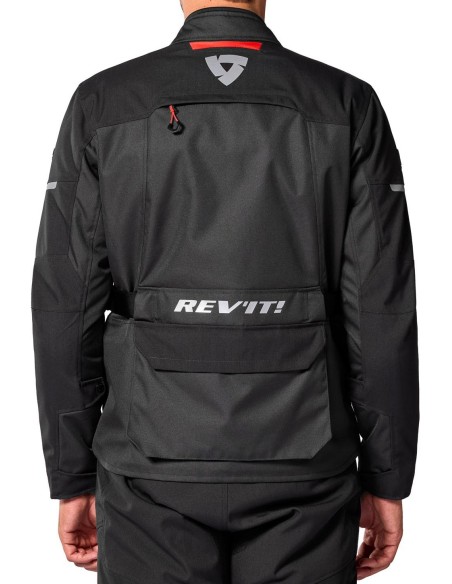 Chaqueta Revit Outback 5 H2O | Antracita y negro