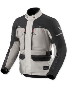 Chaqueta Revit Outback 5 H2O | Plata y negro