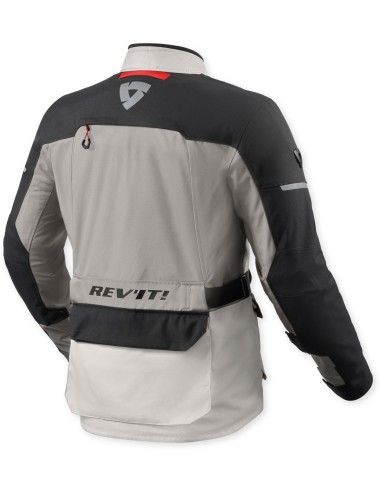 Chaqueta Revit Outback 5 H2O | Plata y negro