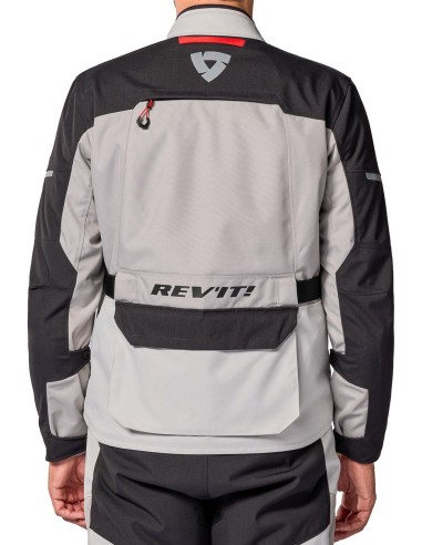 Chaqueta Revit Outback 5 H2O | Plata y negro