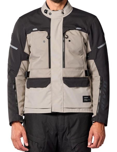 Chaqueta Revit Outback 5 H2O | Arena y negro