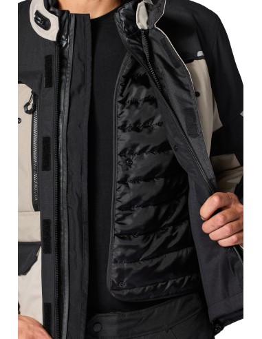 Chaqueta Revit Outback 5 H2O | Arena y negro