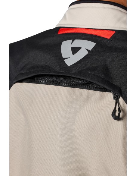 Chaqueta Revit Outback 5 H2O | Arena y negro