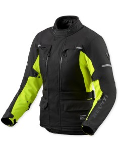 Chaqueta Revit Outback 5 H2O Ladies | Negro y amarillo fluor