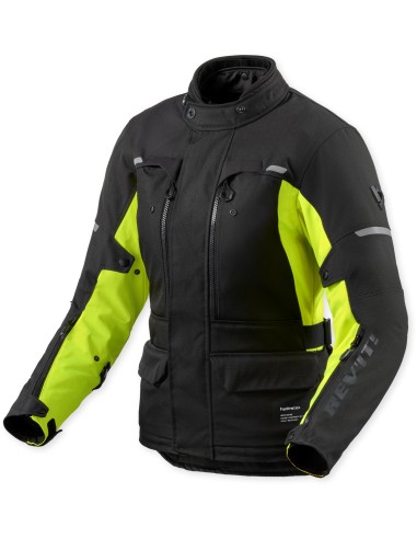 Chaqueta Revit Outback 5 H2O Ladies | Negro y amarillo fluor