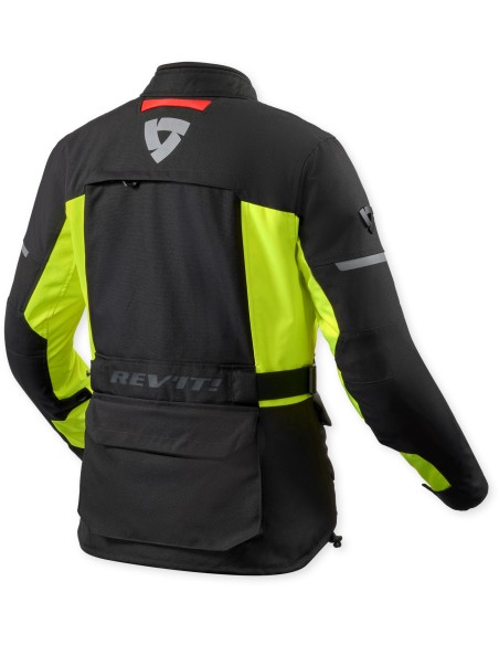 Chaqueta Revit Outback 5 H2O Ladies | Negro y amarillo fluor