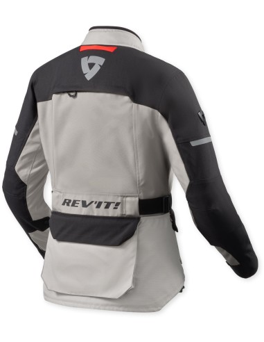 Chaqueta Revit Outback 5 H2O Ladies | Plata y negro