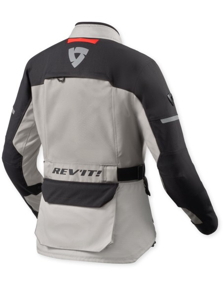Chaqueta Revit Outback 5 H2O Ladies | Plata y negro