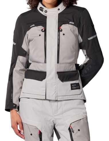 Chaqueta Revit Outback 5 H2O Ladies | Plata y negro