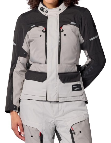 Chaqueta Revit Outback 5 H2O Ladies | Plata y negro
