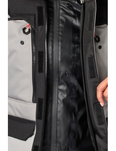 Chaqueta Revit Outback 5 H2O Ladies | Plata y negro