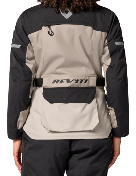 Chaqueta Revit Outback 5 H2O Ladies | Arena y negro