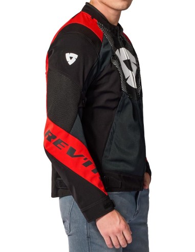 Chaqueta Revit Hyperspeed 3 GT Air | Negro y rojo