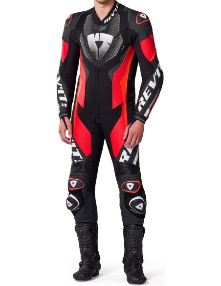 Mono Revit 1PC Hyperspeed 3 | Negro y rojo fluor