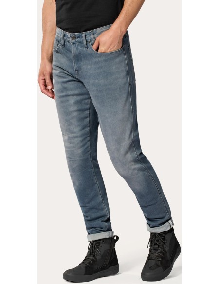 Pantalón Vaquero Revit Carlin SK Tallaje Largo | Gris medio gastado