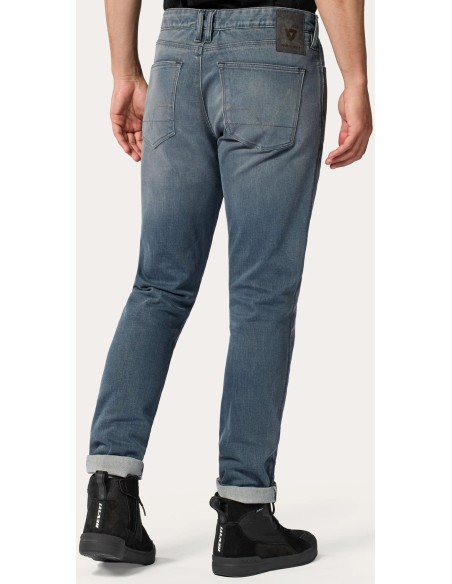 Pantalón Vaquero Revit Carlin SK Tallaje Largo | Gris medio gastado