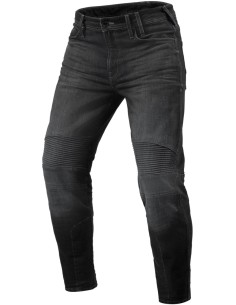 Pantalón Vaquero Revit Moto 2 TF Tallaje Largo | Gris oscuro gastado