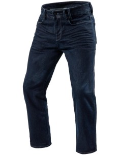 Pantalón Vaquero Revit Lombard 3 RF Tallaje Largo | Azul oscuro gastado