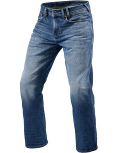Pantalón Vaquero Revit Philly 3 LF Tallaje Corto | Azul medio gastado