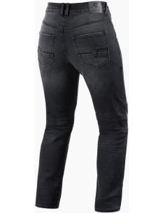 Pantalón Vaquero Revit Victoria 2 Ladies SF Tallaje Corto | Gris medio gastado 2