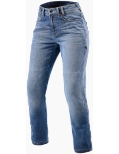 Pantalón Vaquero Revit Victoria 2 Ladies SF | Azul clásico gastado