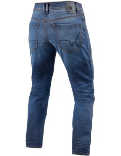 Pantalón Vaquero Revit Reed SF Tallaje Corto | Azul medio gastado 2
