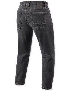 Pantalón Vaquero Revit Detroit 3 Tapered Tallaje Largo | Piedra negra oscura 2