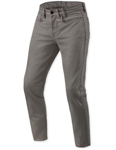 Pantalón Vaquero Revit Jamison Slim Tallaje Corto | Negro aceitunado