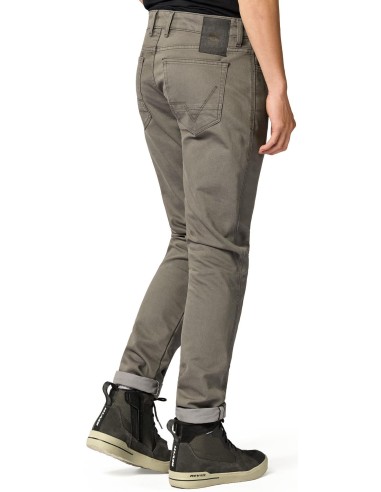 Pantalón Vaquero Revit Jamison Slim Tallaje Corto | Negro aceitunado