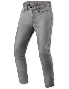 Pantalón Vaquero Revit Jamison Slim Tallaje Largo | Gris