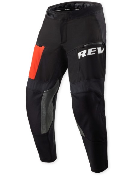 Pantalón Revit X Pol Tarrés Lejano Tallaje Corto | Negro y rojo