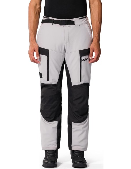 Pantalón Revit Outback 5 H2O Tallaje Corto | Plata y negro