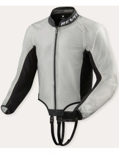 Chubasquero Revit Trackmaster H2O | Transparente y negro