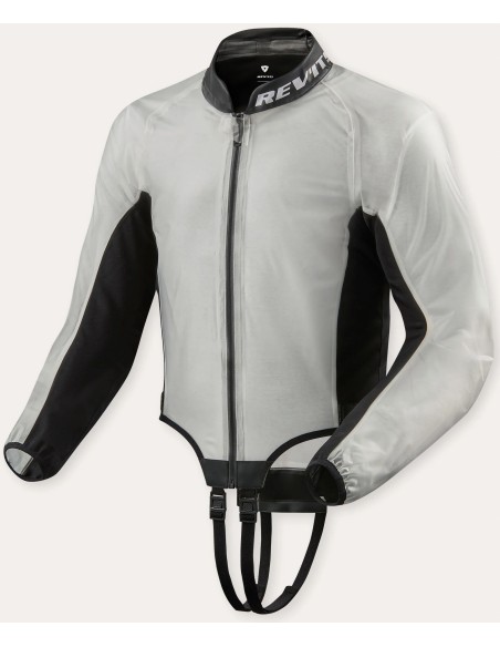 Chubasquero Revit Trackmaster H2O | Transparente y negro