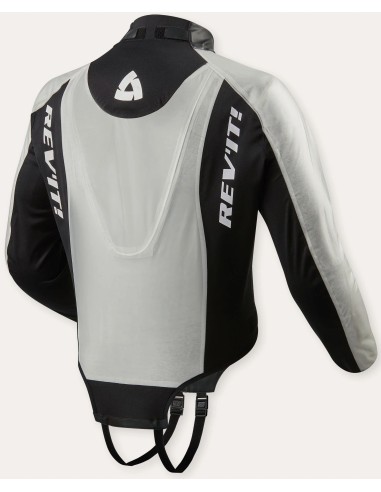 Chubasquero Revit Trackmaster H2O | Transparente y negro