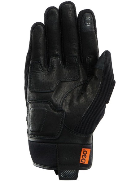 Guantes Furygan Jet D30 Evo | Negro y verde neón